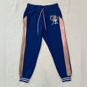 Walt Disney World 50th Anniversary Iridescent Joggers Women’s Size Medium